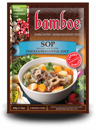 Bamboe, Bumbu Sop, 49 g